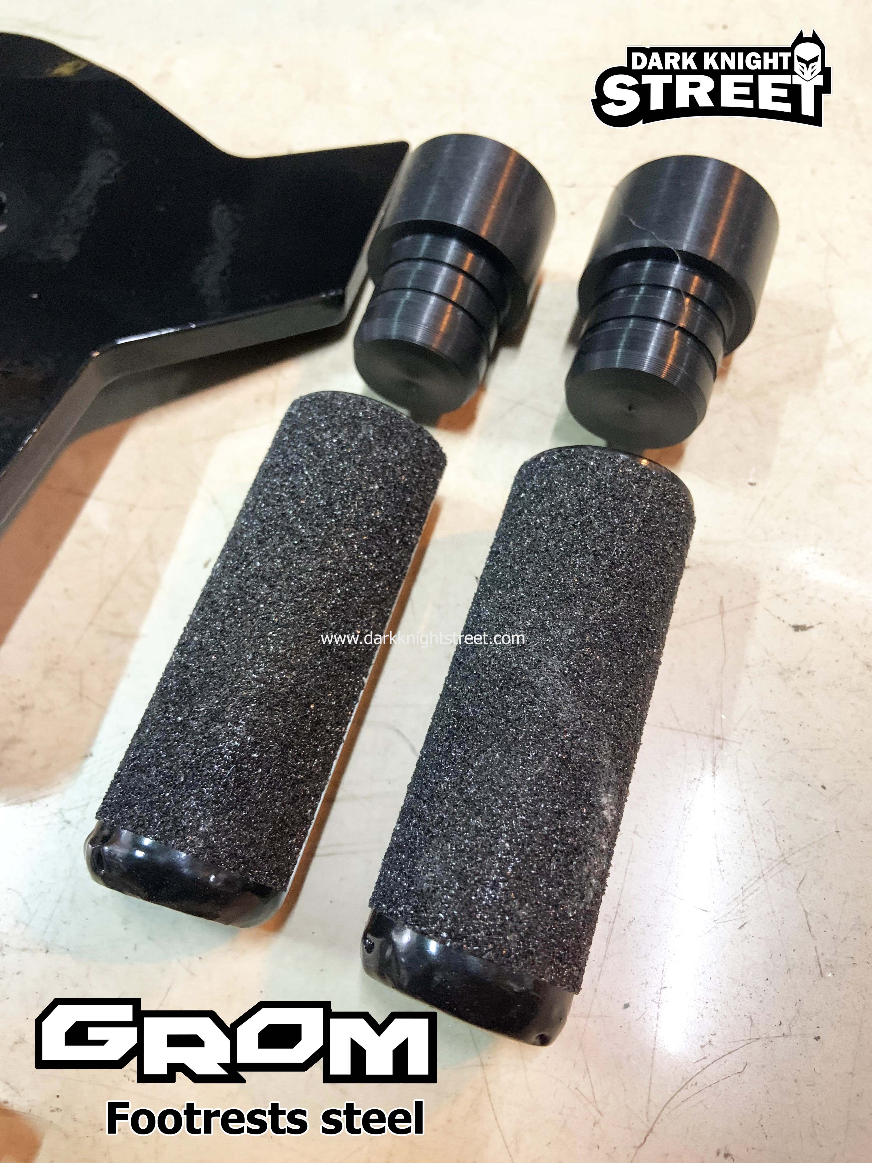 Honda Grom footrests steel (Fits : 14-20)