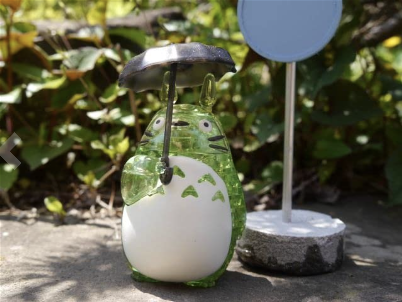 Totoro [Green] (แบบประกอบ) ของแท้ JP - Crystal Puzzle Beverly [โมเดล Totoro]