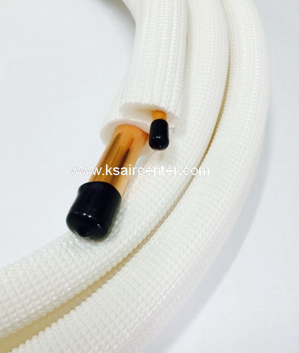 ท่อทองแดง สำเร็จรูป 5 / 2 หุน (ไม่มีแฟร์นัท)