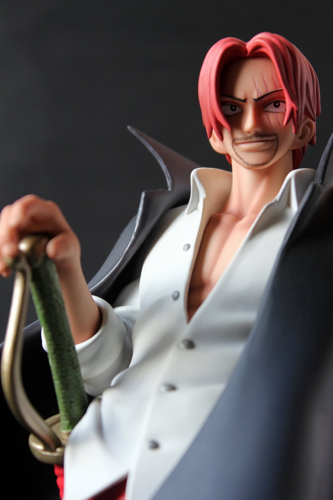 Shanks ของแท้ JP แมวทอง - POP NEO Megahouse [โมเดลวันพีช]