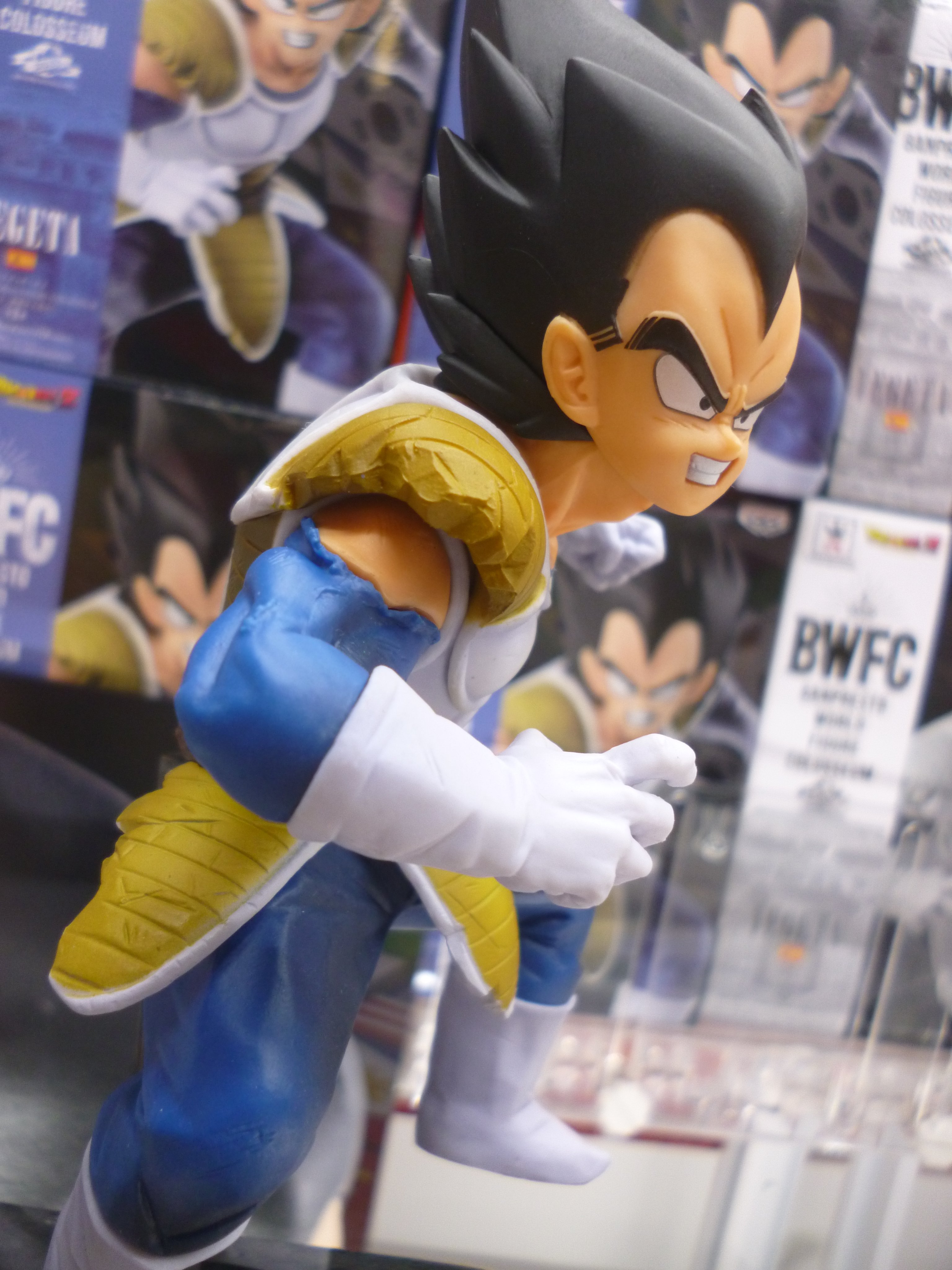 Vegeta ของแท้ JP แมวทอง - Banpresto World Figure Colosseum [โมเดลดราก้อนบอล]