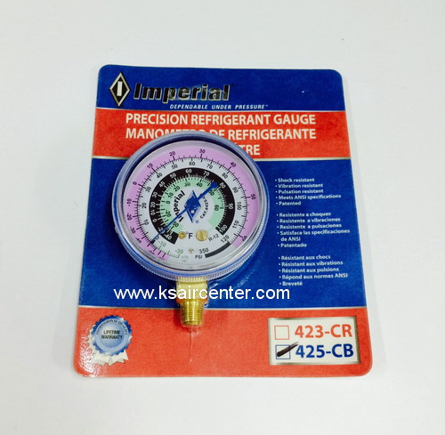 หัวเกจชาร์จนํ้ายา IMPERIAL 425-CB สีน้ำเงิน (รหัสสินค้า 001041)