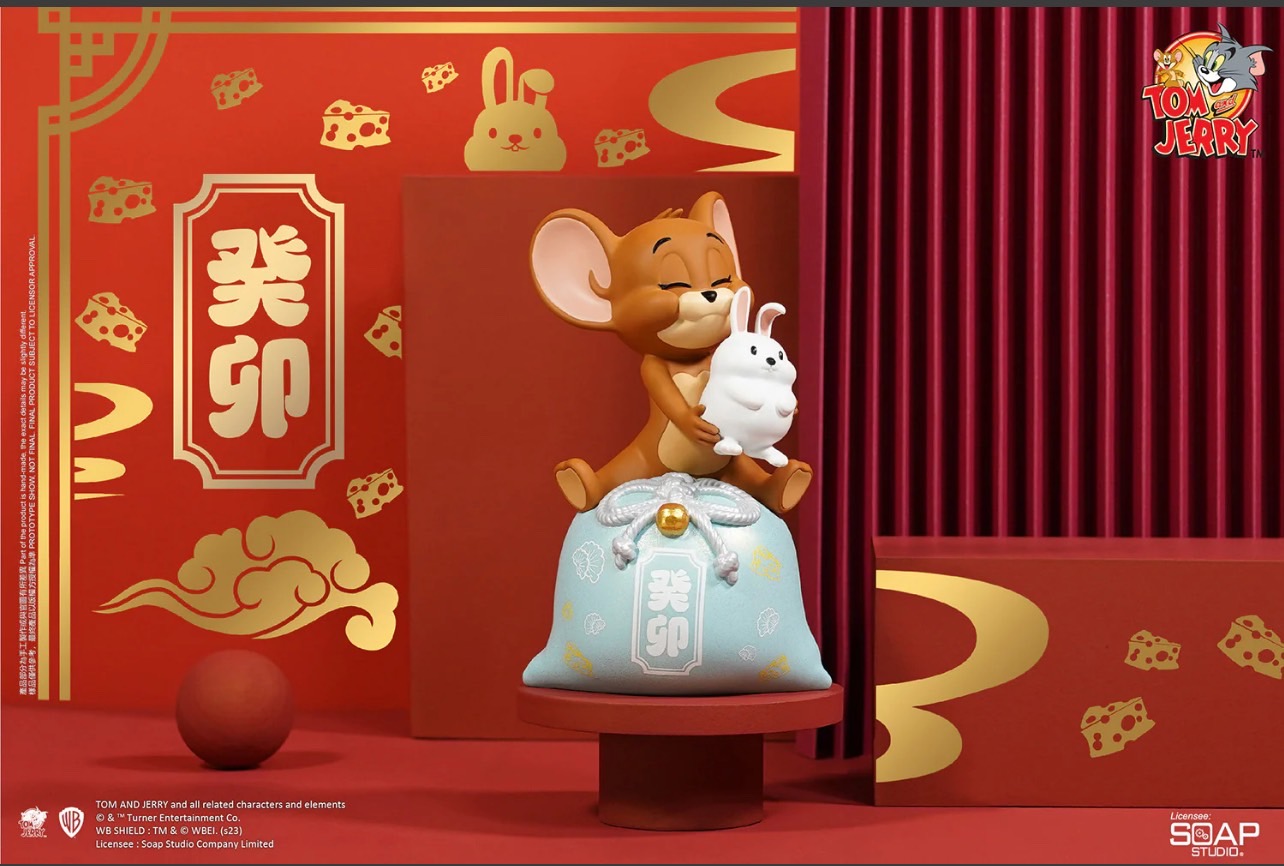 Tom and Jerry Jerry Brings in Wealth and Treasure Omamori