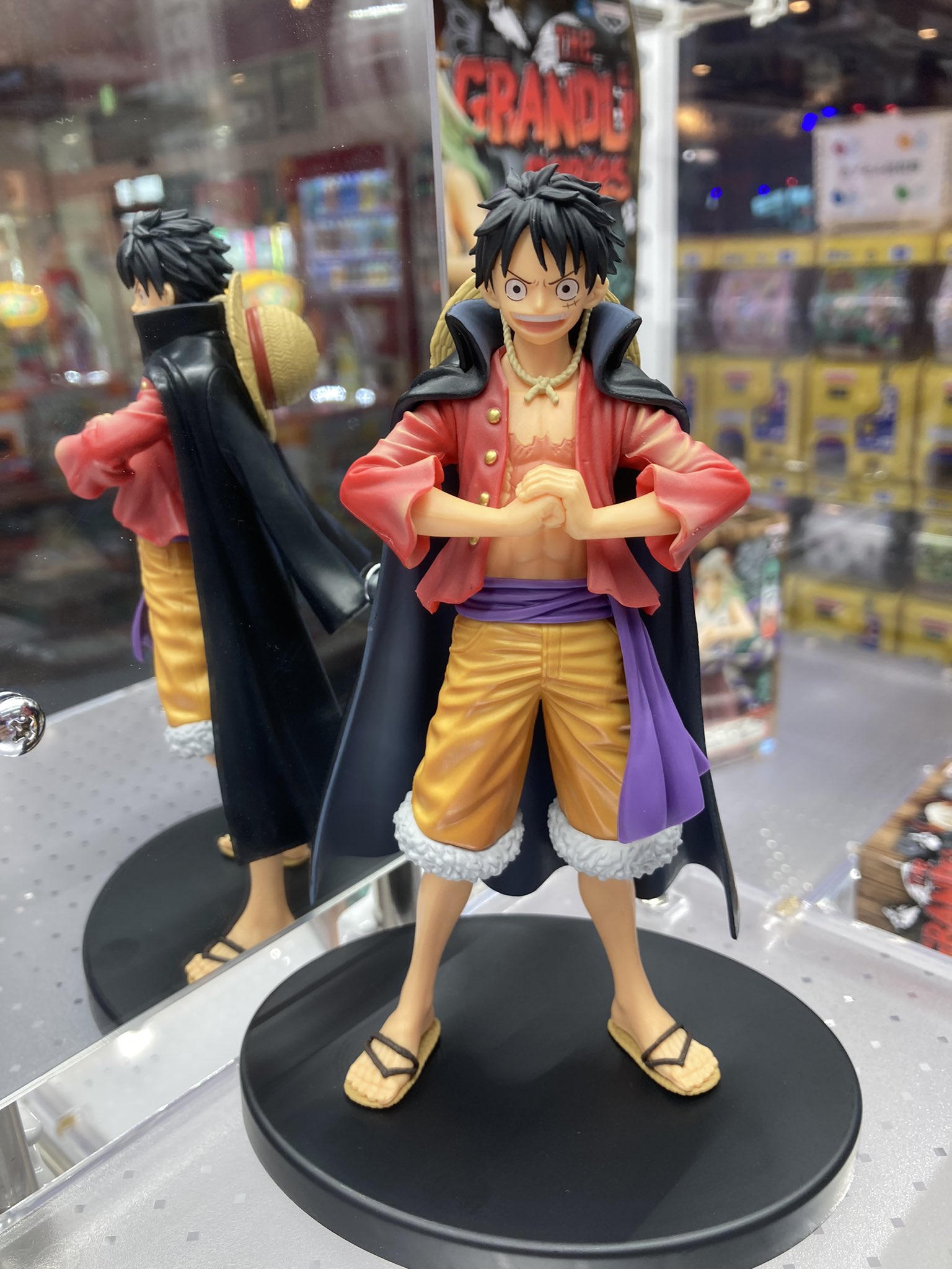 Luffy Wano ของแท้ JP แมวทอง - Grandline Men Banpresto [โมเดลวันพีช]