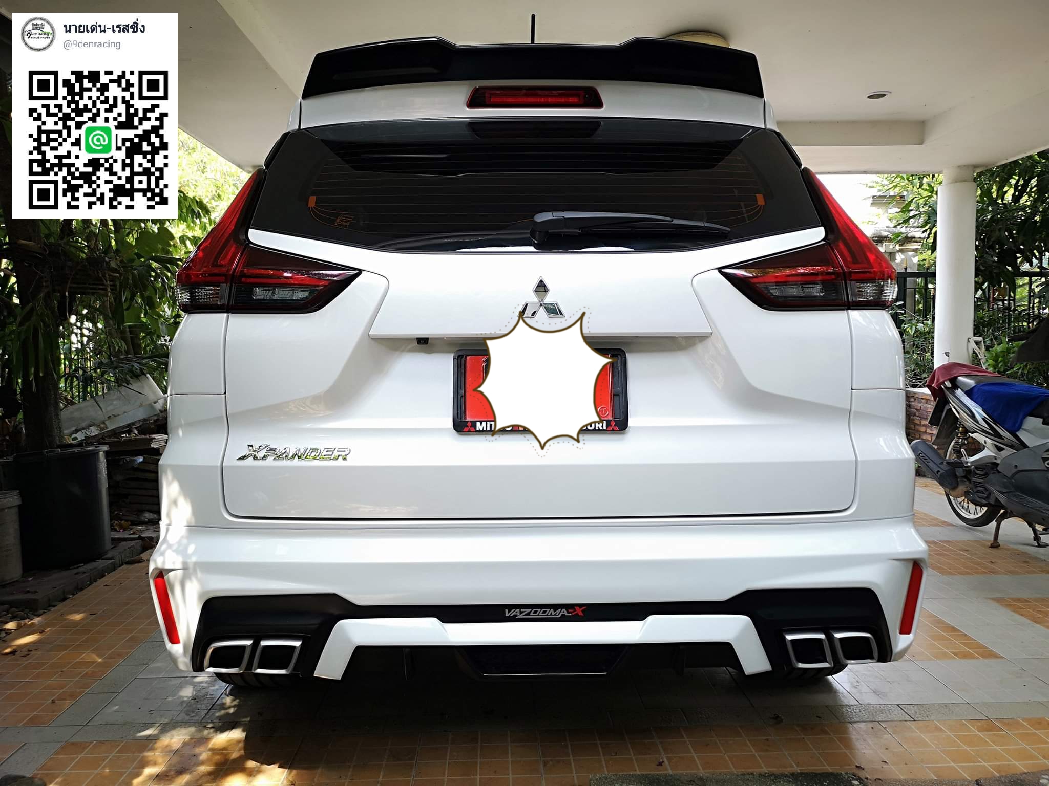 Vazooma-XT สเกิร์ตหน้าหลังตัดสีเดียวกับตัวรถ VS Mitsubishi Xpander'18-On [สิ้นสุดการรอคอย สำหรับ Xpander พร้อมให้คุณสัมผัสนิยามแห่งความสมบูรณ์แบบแล้ววันนี้]