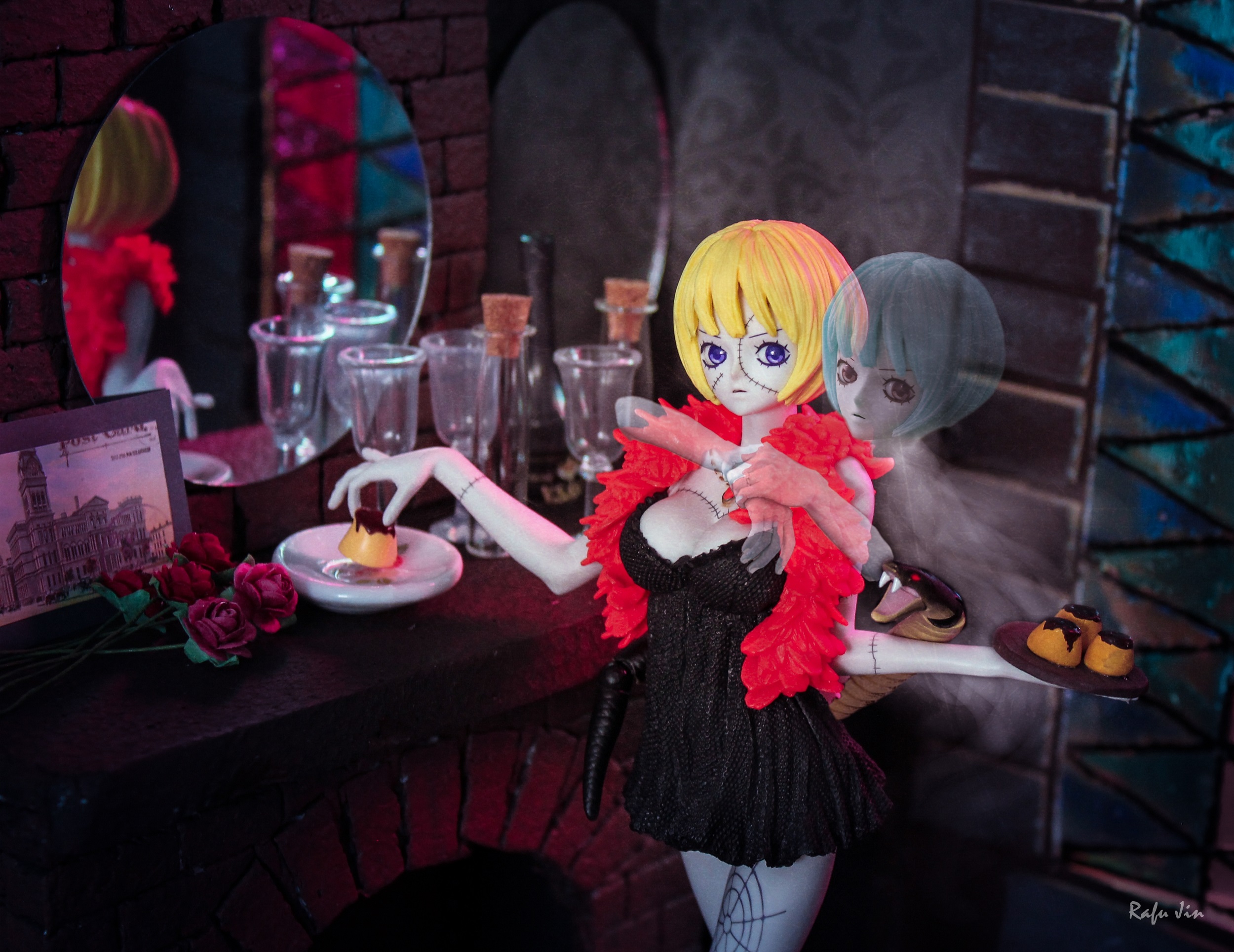 Shindolly ของแท้ JP แมวทอง - Scultures Banpresto [โมเดลวันพีช]