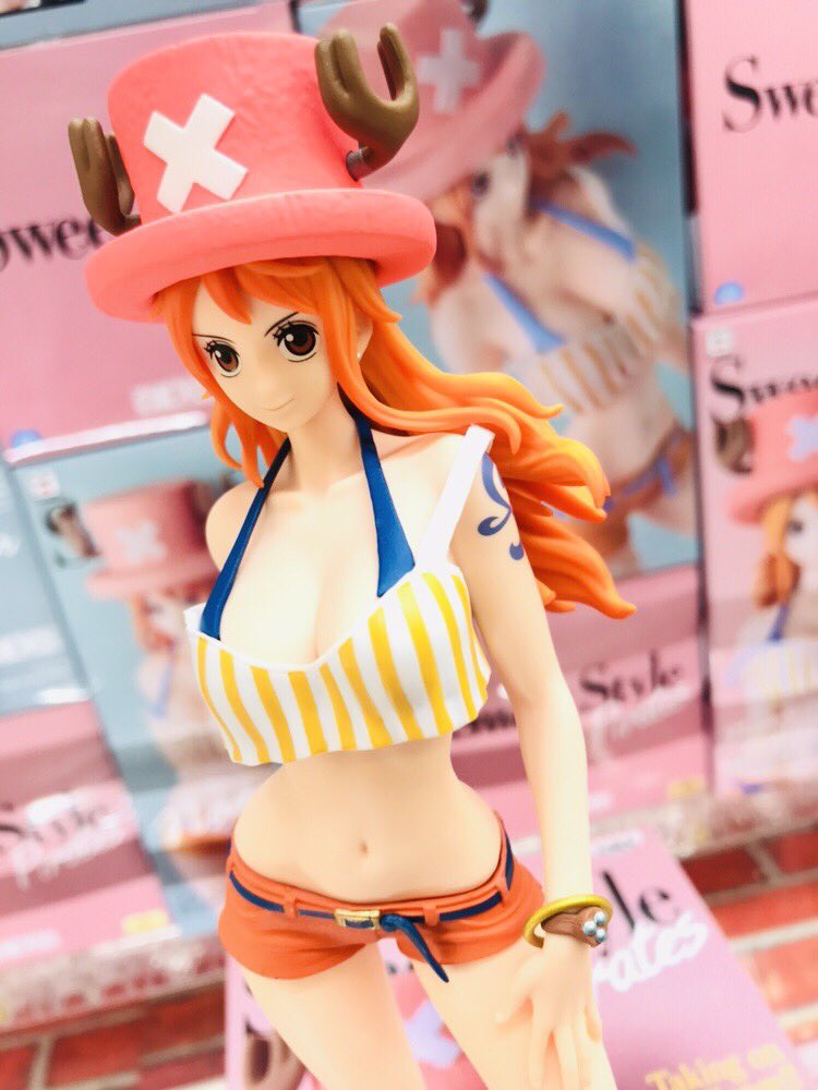 Nami ของแท้ JP แมวทอง - Sweet Style Pirates Banpresto [โมเดลวันพีช]