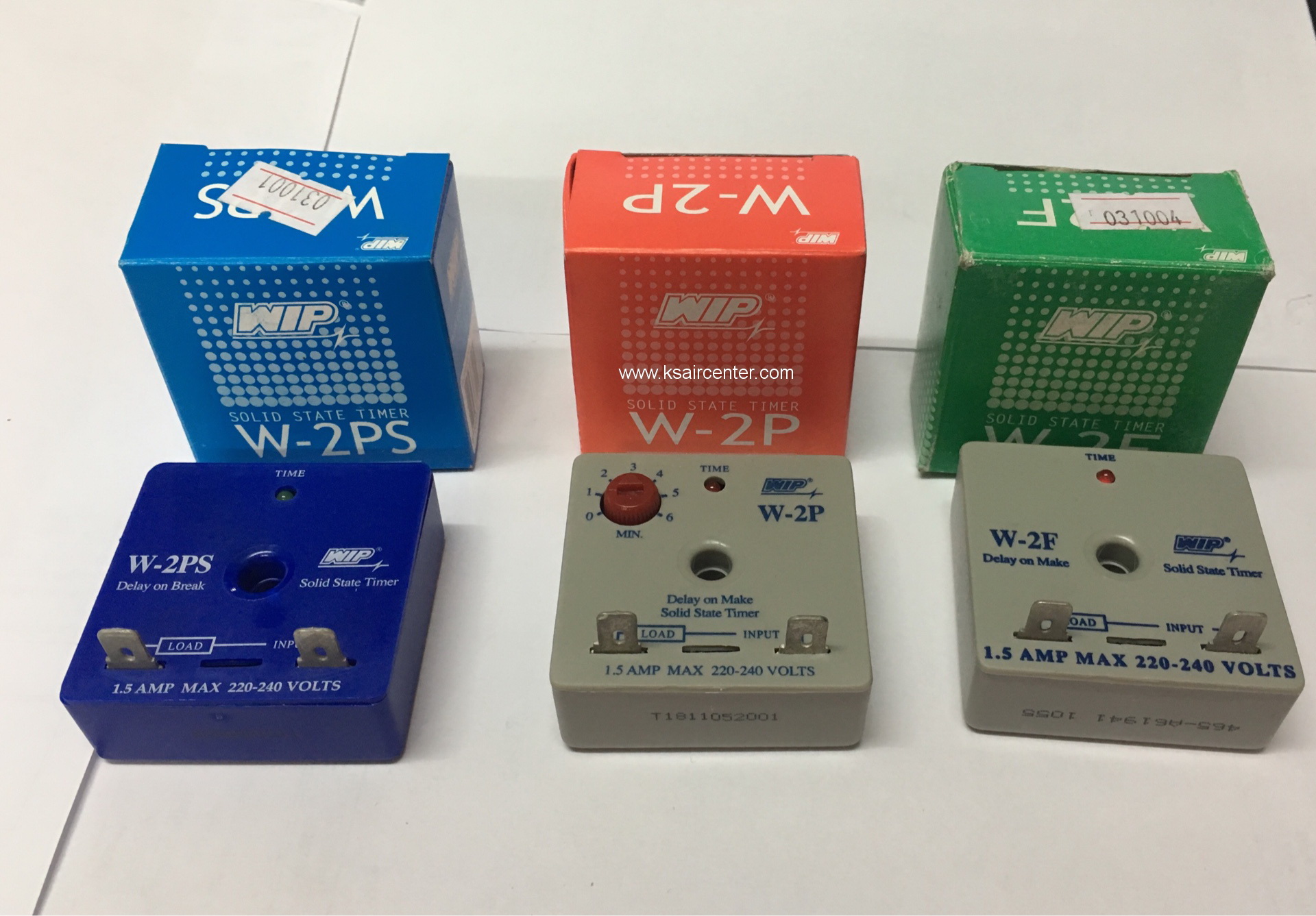 ไทม์เมอร์แอร์ WIP รุ่น W-2P กล่องแดง (ตั้งเวลาได้) (รหัสสินค้า 031002)