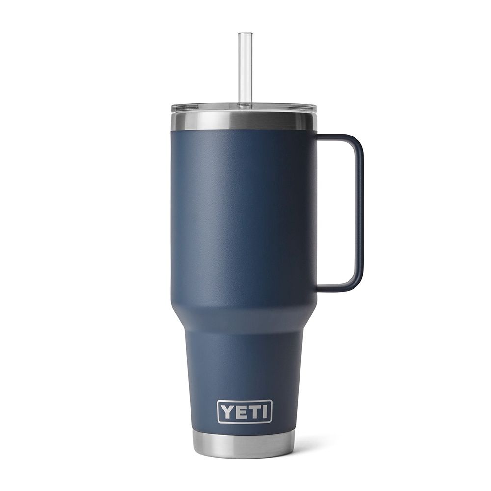 Rambler 42Oz Mug with Straw Lid Navy