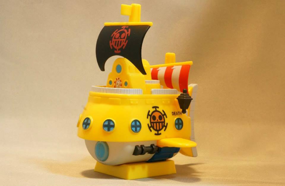Trafalgar-Law's Submarine ของแท้ JP แมวทอง - Chara Bank Megahouse [โมเดลเรือวันพีช]