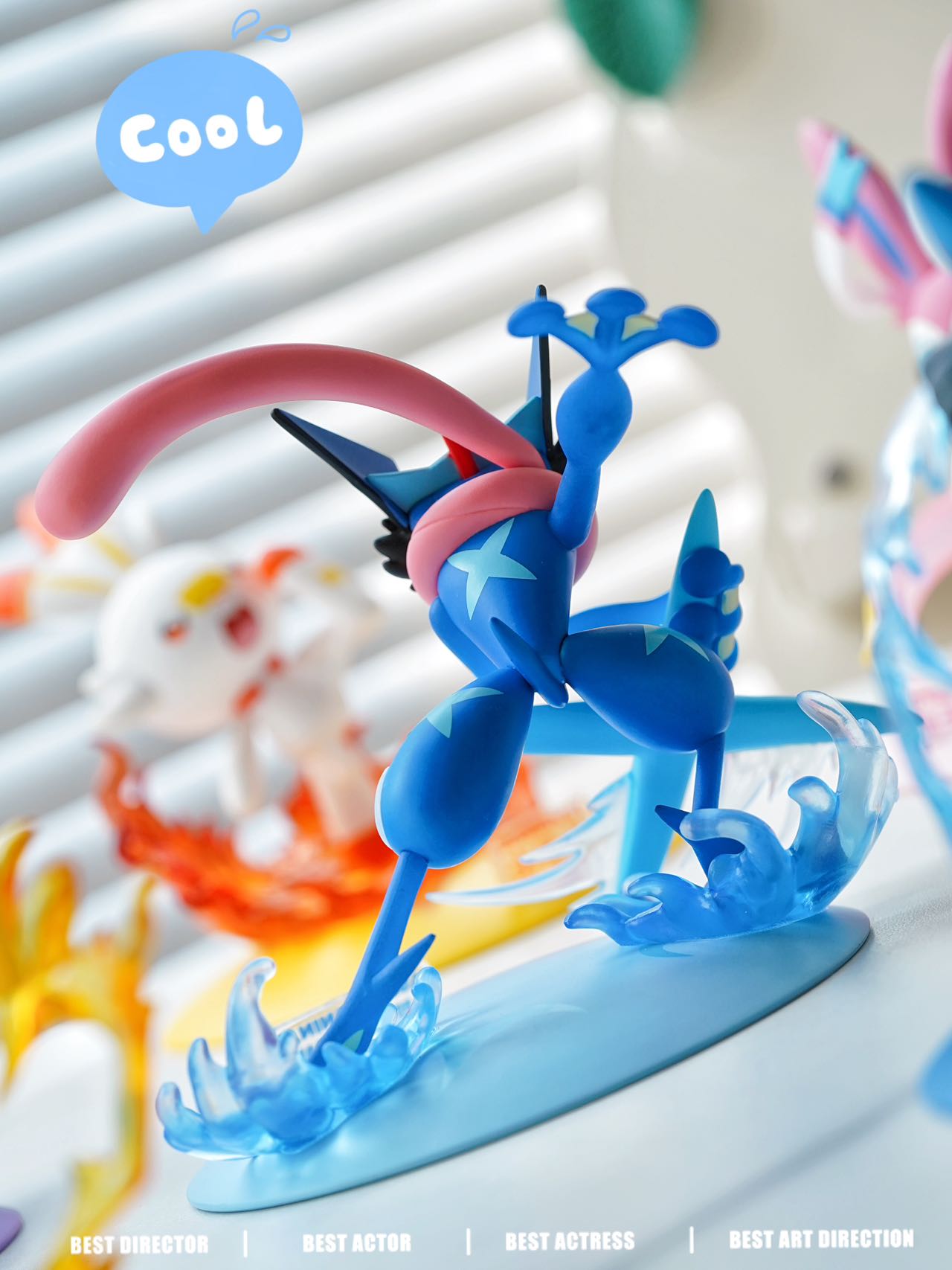 Greninja ของแท้ - Prime Figure Mini Funism [โมเดลโปเกมอน]