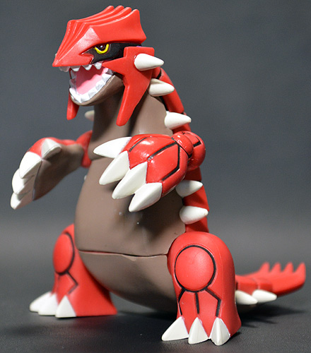 Groudon ของแท้ JP - Monster Collection Takara Tomy [โมเดลโปเกมอน]