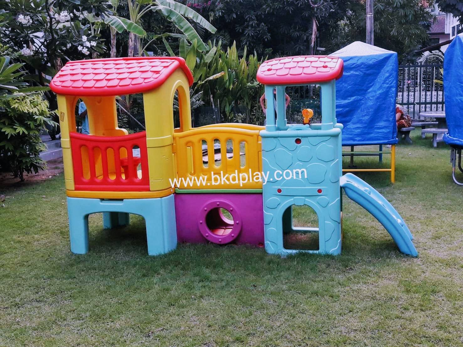 บ้านน้อย 2 ชั้น วินเทจ ,ของเล่นเด็ก, พร้อมส่ง ราคาโรงงาน