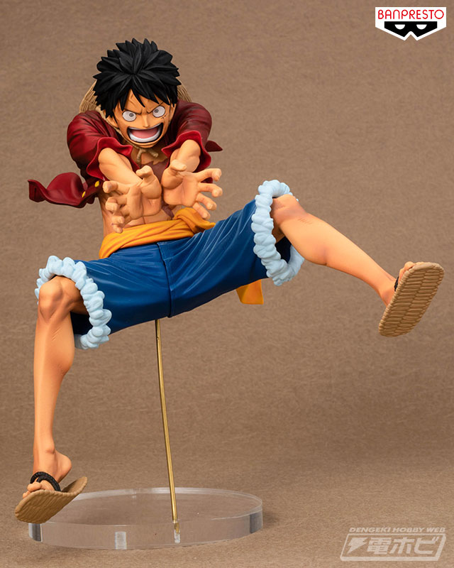 Luffy ของแท้ JP แมวทอง - Maximatic Banpresto [โมเดลวันพีช]