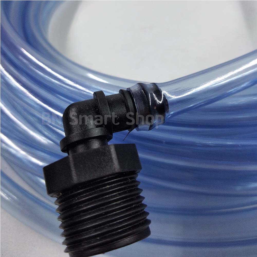 สายยาง สายไนล่อน สำหรับเติมอากาศ เติมน้ำ ขนาด 5/16 นิ้ว หรือประมาณ 2.8 หุน ยาว 10 เมตร ใช้งานได้หลากหลาย