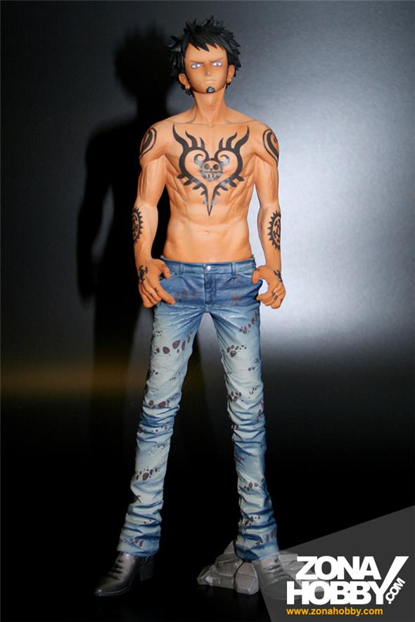 Law ของแท้ JP แมวทอง - King of Artist Banpresto [โมเดลวันพีช]