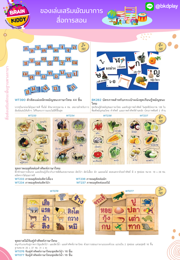 cattalog แคตตาล็อก สื่อการสอนทุกวิชา งานนำเข้า และอื่นๆ ของเล่นฝึกสมอง ฝึกไอคิว