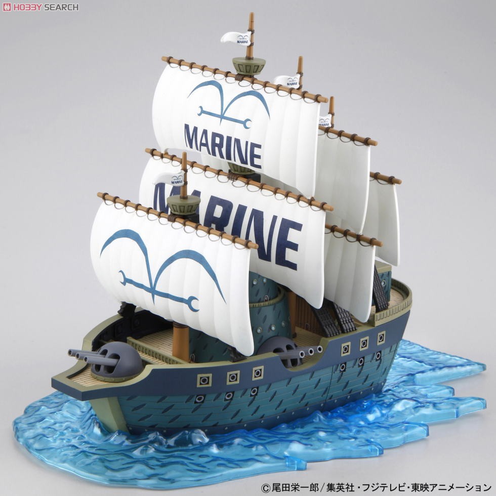 Grand Ship Collection Set (แบบประกอบ) ของแท้ JP แมวทอง - Grand Ship Collection Bandai [โมเดลเรือวันพีช] (16 ลำ)
