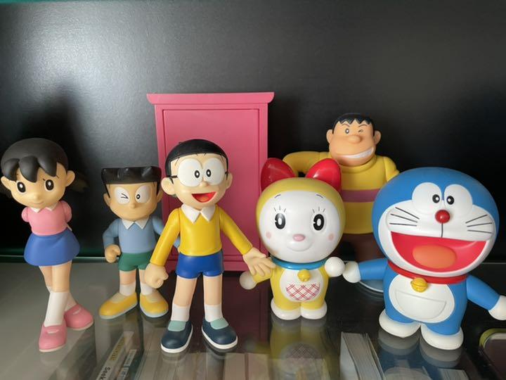 Doraemon & Friend Set ของแท้ JP - Figuarts Zero Bandai [โมเดล Doraemon] (6 ตัว)