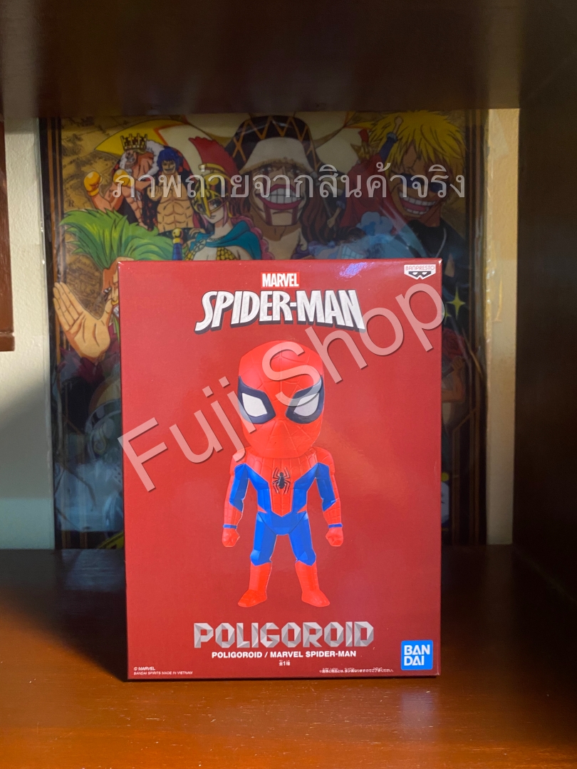 Spider Man ของแท้ JP - Poligoroid Banpresto [โมเดล Marvel]
