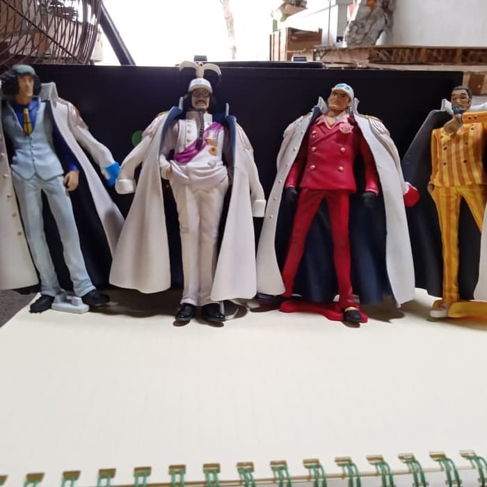 Marine Admiral Set ของแท้ JP แมวทอง - HSCF Banpresto [โมเดลวันพีช] (4 ตัว)