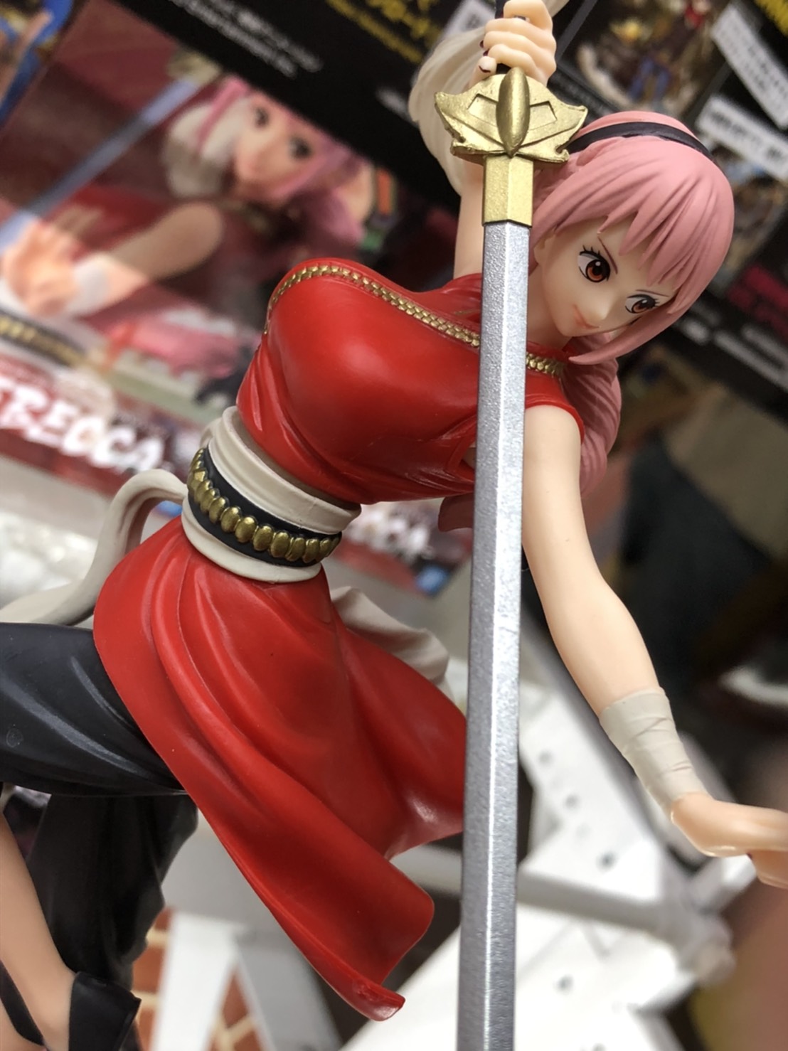 Rebecca ของแท้ JP แมวทอง - Treasure Cruise World Journey Banpresto [โมเดลวันพีช]