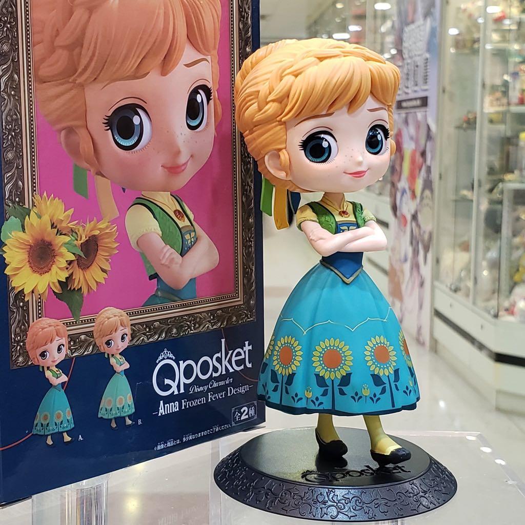 Anna Fever Design - Normal Color ของแท้ JP - Q Posket Banpresto [โมเดล Disney]