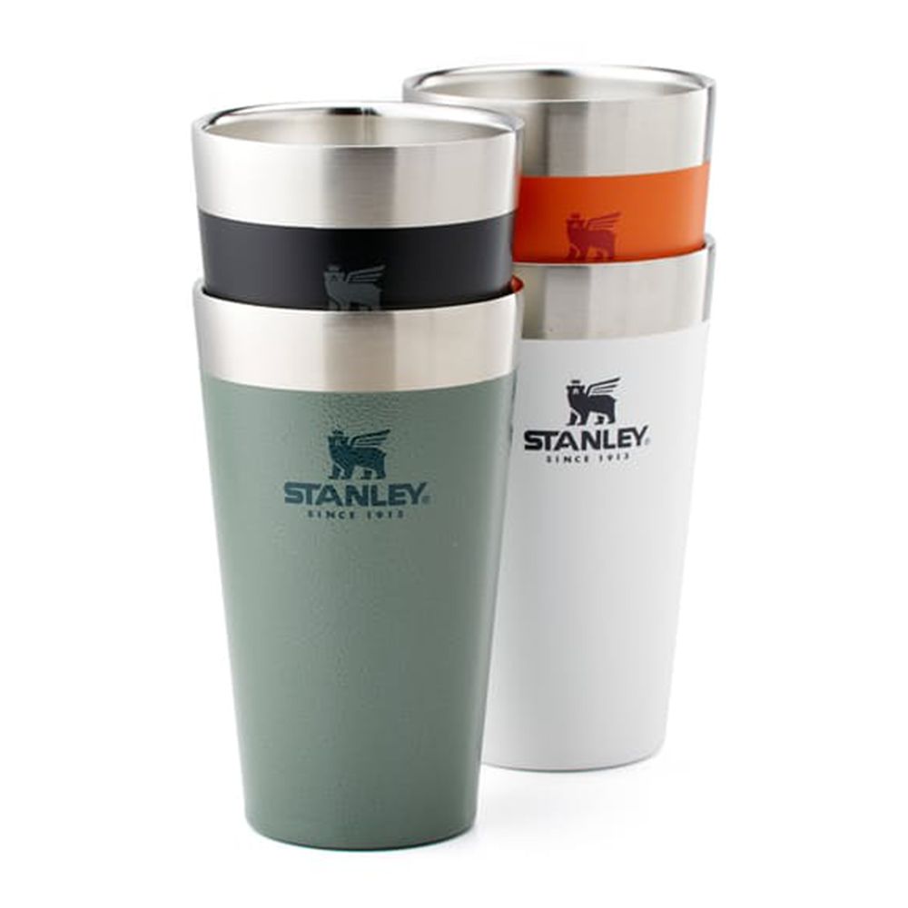 Adventure Stacking Beer Pint 16Oz Stainless Steel