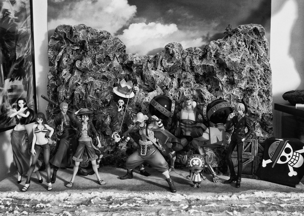 Straw Hat Pirates New World Set ของแท้ JP แมวทอง - POP Sailing Again Megahouse [โมเดลวันพีช] (9 ตัว)