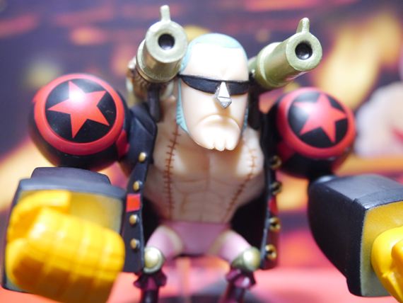 Franky Film Z ของแท้ JP แมวทอง - WCF Banpresto [โมเดลวันพีช]