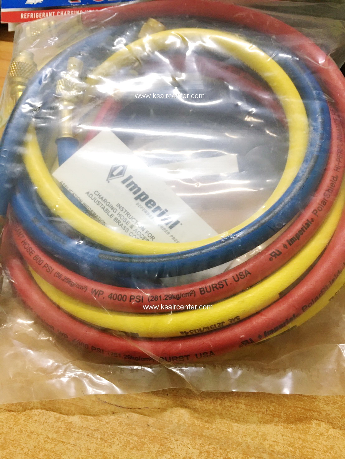 สายเกจชาร์จน้ำยา IMPERIAL สายยาว 36 นิ้ว (รหัสสินค้า 001051)