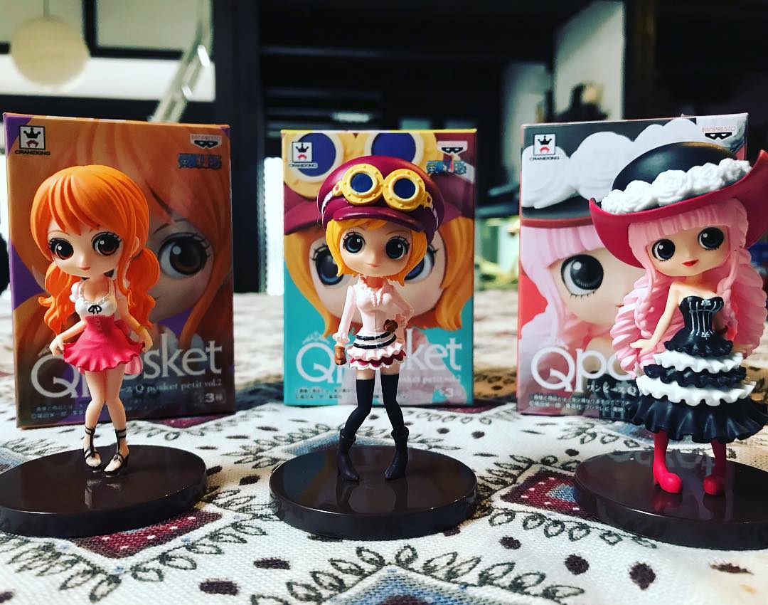Nami ของแท้ JP แมวทอง - Q Posket Petit Banpresto [โมเดลวันพีช]