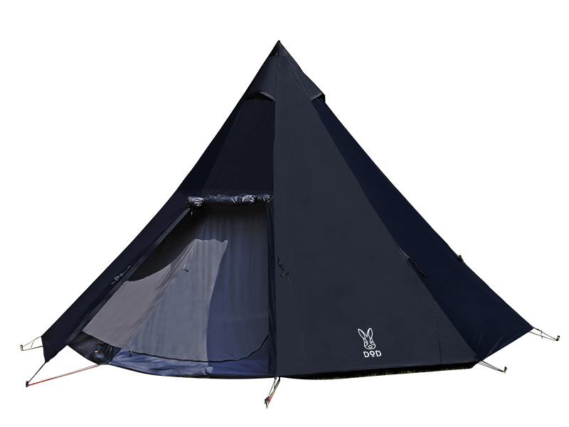 DoD Big one pole tent Black T8-200-BK