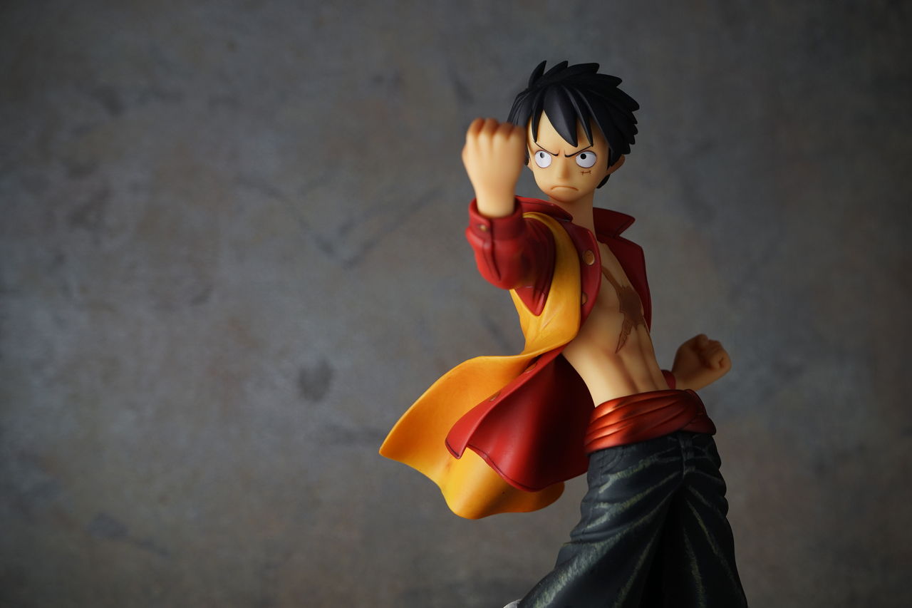 Luffy Film Z ของแท้ JP แมวทอง - POP Megahouse [โมเดลวันพีช]