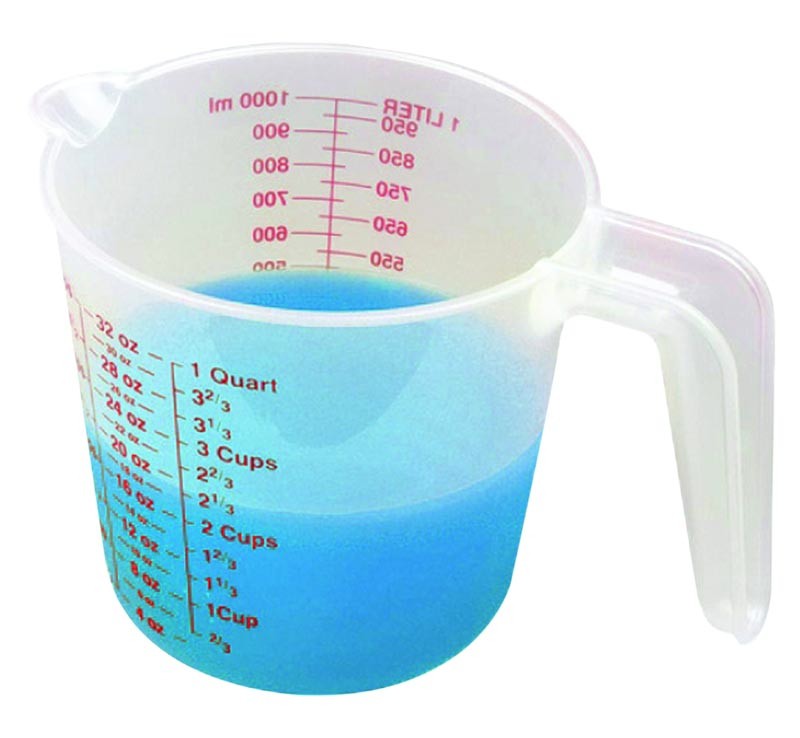ถ้วยตวงพลาสติกขนาด 1 ลิตร, ของเล่นเสริมพัฒนาการ, ของเล่นเด็ก, สื่อการสอน , ของเล่นชั่งตวง