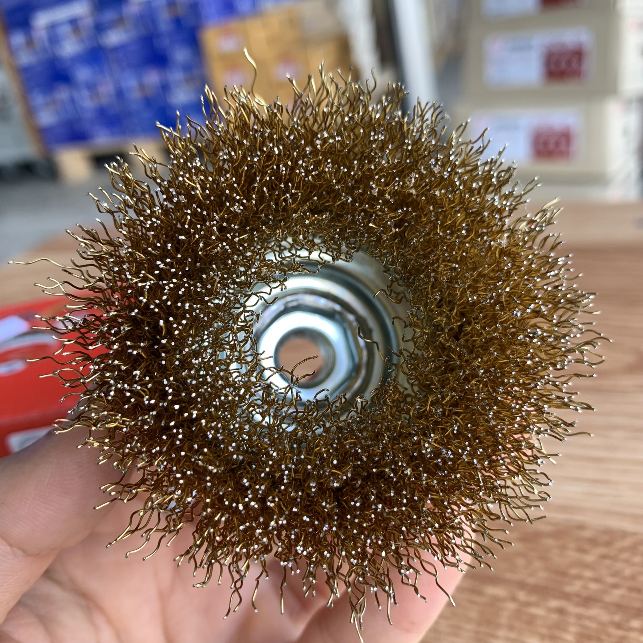 แปรงลวดถ้วยฝอย HAWK 2.1/2x10x1.5