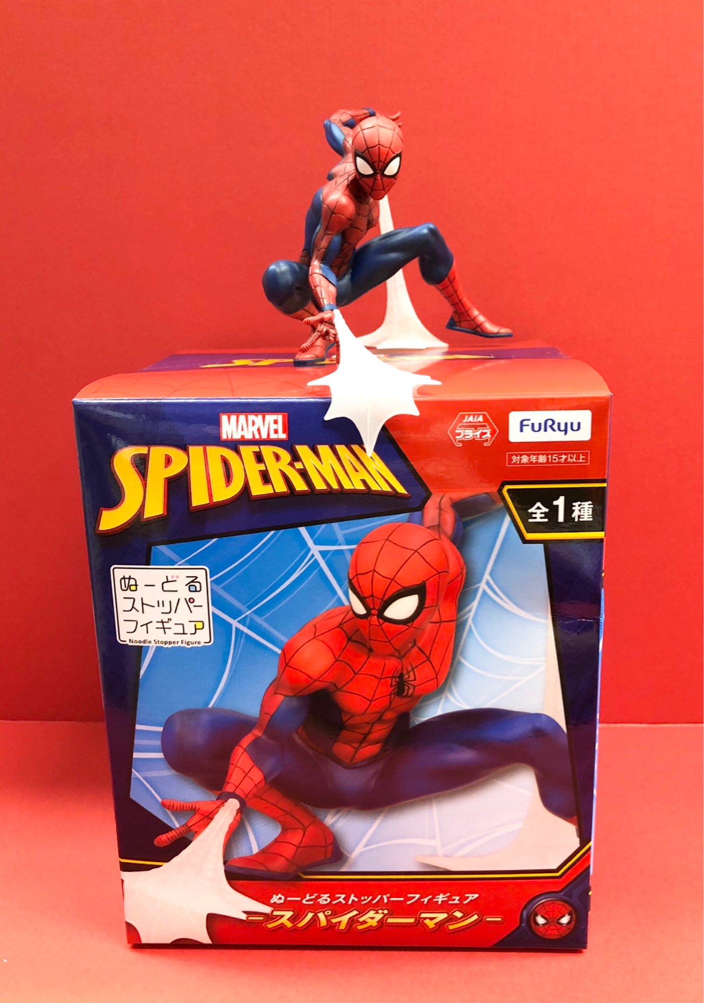 Spider Man ของแท้ JP - Furyu [โมเดล Marvel]