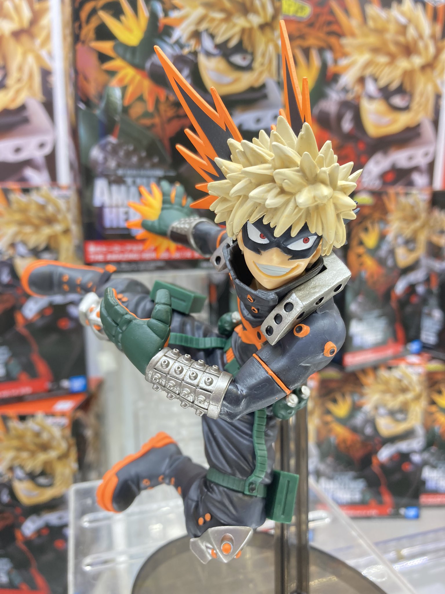 Bakugo ของแท้ JP - The Amazing Heroes Banpresto [โมเดล My Hero Academia]