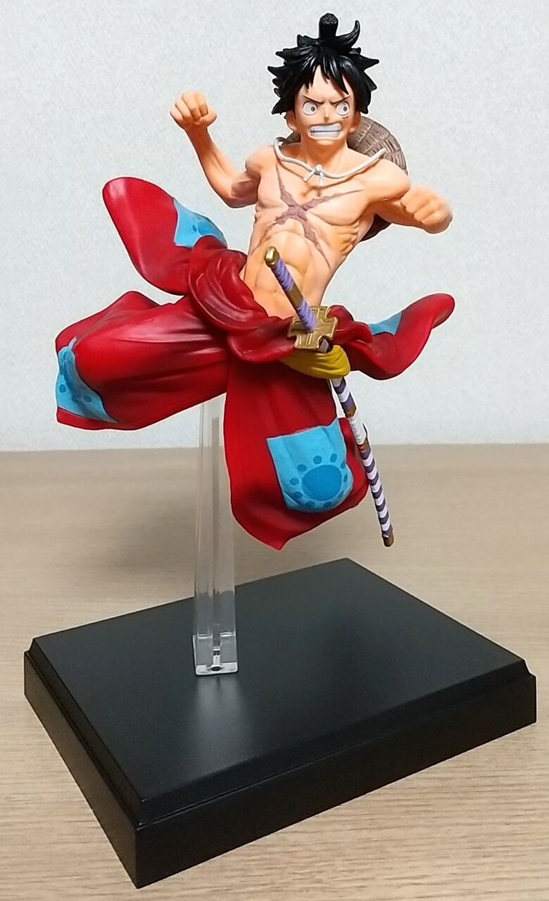 Luffy Wano ของแท้ JP แมวทอง - Ichiban Kuji Banpresto [โมเดลวันพีช]