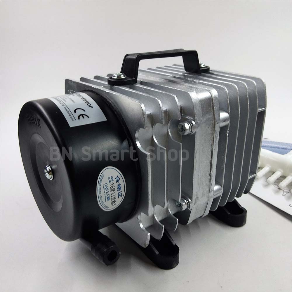 ปั้มลม ปั้มออกซิเจน ปั้มลูกสูบ 85 วัตต์ HAILEA รุ่น ACO-388D ฟรีสายยาง 10ม. หัวทรายจิ๋ว 10หัว พร้อมใช้งาน