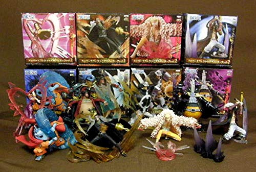 Seven Warlords of the Seas Set ของแท้ JP แมวทอง - Super Effect Banpresto [โมเดลวันพีช] (8 ตัว)