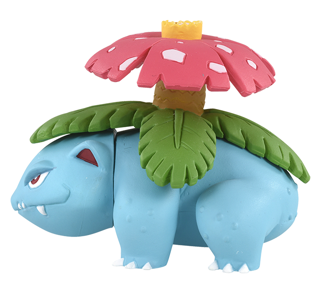 Venusaur ของแท้ JP - Monster Collection Takara Tomy [โมเดลโปเกมอน]