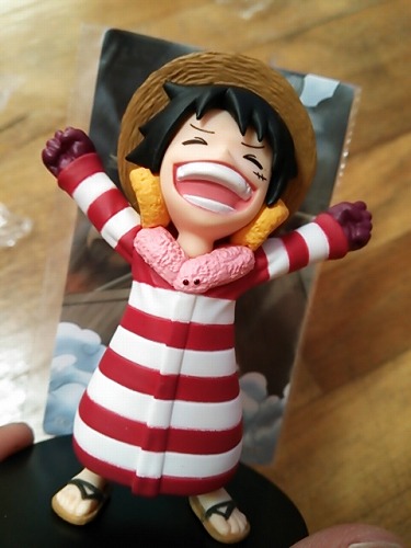 Luffy ของแท้ JP แมวทอง - WCF Ichiban Kuji Banpresto [โมเดลวันพีช]