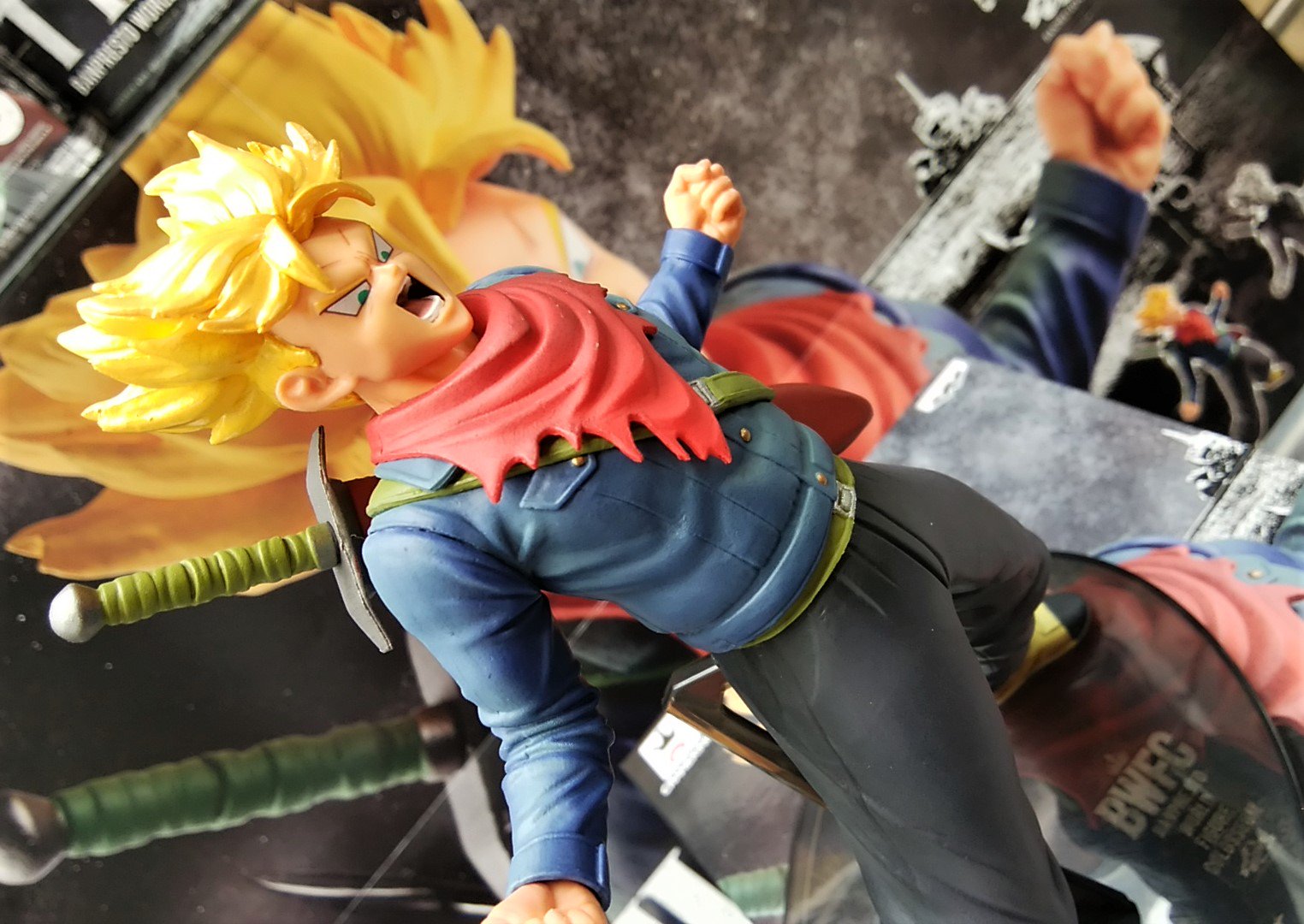 Trunks Super Saiyan ของแท้ JP แมวทอง - Banpresto World Figure Colosseum [โมเดลดราก้อนบอล]