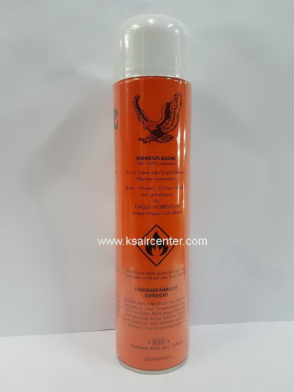 แก๊สกระป๋อง สีส้ม EAGLE (รหัสสินค้า 005061)