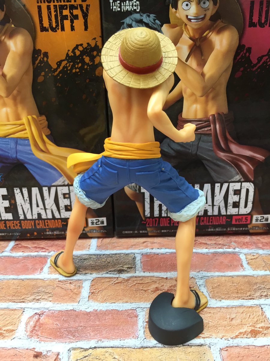 Luffy ของแท้ JP แมวทอง - The Naked Banpresto [โมเดลวันพีช]