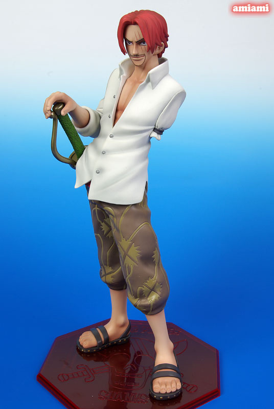 Shanks ของแท้ JP แมวทอง - POP NEO Megahouse [โมเดลวันพีช]