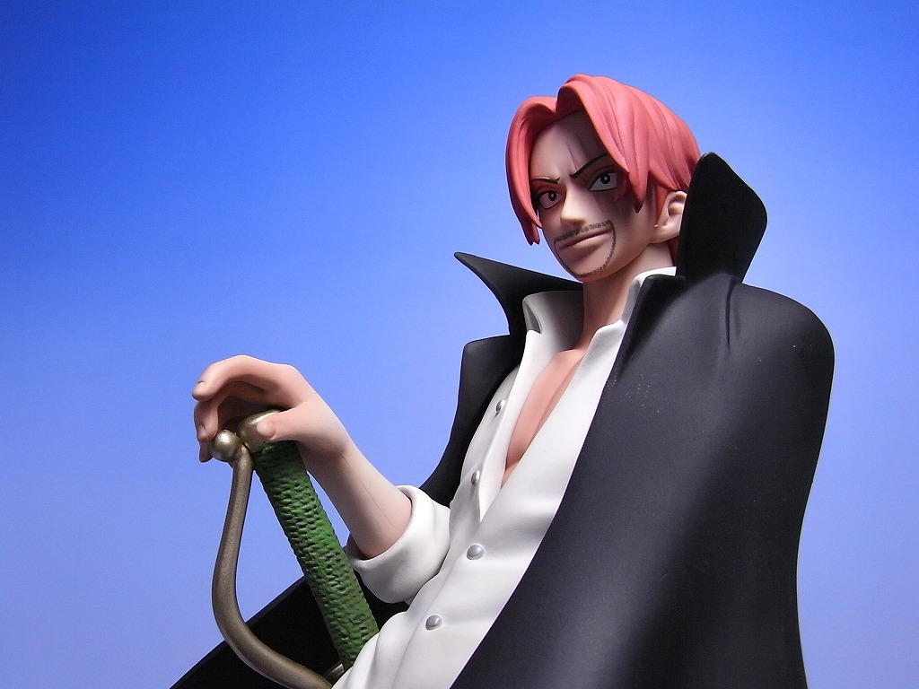 Shanks ของแท้ JP แมวทอง - POP NEO Megahouse [โมเดลวันพีช]