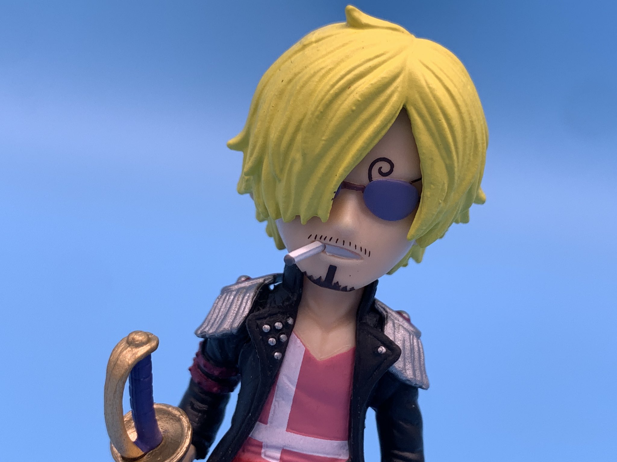 Sanji Film Red ของแท้ JP แมวทอง - WCF Banpresto [โมเดลวันพีช]