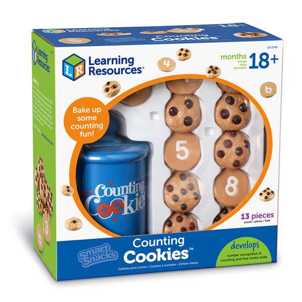 ชุดคุกกี้แสนอร่อย การนับตัวเลขและการเปรียบเทียบ สื่อการสอนอนุบาล,ปฐมวัย,ของเล่นเสริมพัฒนาการ, ของเล่นเสริมทักษะ